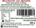 Maccheroni Spirulina - Amaranto gluten free