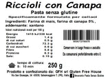 Riccioli Canapa - Amaranto gluten free