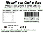 Riccioli Ceci e Riso - Amaranto gluten free